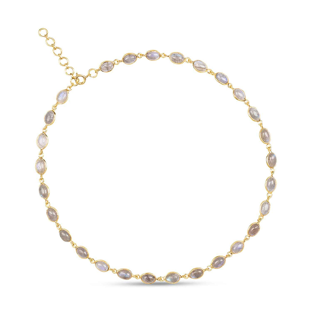 Luna Labradorite Chain Necklace